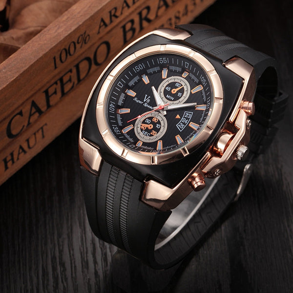 DISU Men Watch Thin Silica Gel Students Sports Quartz watches men unique watch for men relogios masculino
