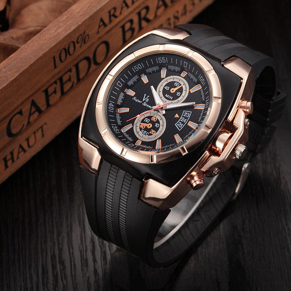 DISU Men Watch Thin Silica Gel Students Sports Quartz watches men unique watch for men relogios masculino