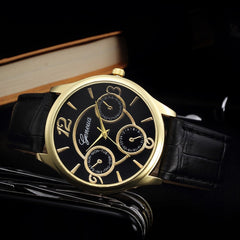 Men Wrist Watches Retro Design Leather Band Analog Alloy Quartz Watch Man Watches Mens 2019 zegarek meski relogios masculinos