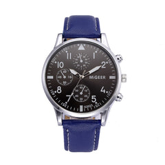 Men Wrist Watch Design Leather Retro Design Leather Band Analog Alloy Quartz Watch Mens Reloj Hombre 2019 Men Wristwatch Clock