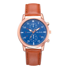 Man Wrist Watch Fashion Leather Alloy Analog Quartz Business Watches Mens 2019 Watch Man relogio masculino Men Wristwatch Clock