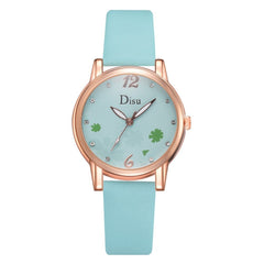High Quality Women Watches Simple Digital Dial Ladies Fashion Quartz Wristwatch Leather  Strap Clock  Casual Reloj Mujer @50