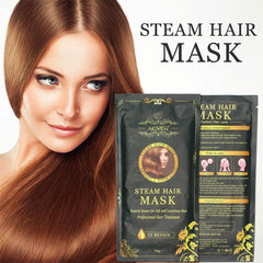 Automatic Heating Steam Moisturizing Nourish Keratin Argan Oil  Hair Mask Vitamin Treatment Hair Practical Hair Care Mask TSLM2