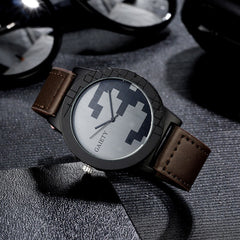 Men's Wristwatch Retro Design Luxury Stainless steel Leather Analog Quartz Watch Man Watches Mens 2019 relojes para hombre