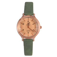 High Quality Women Watch Fashion Quartz Wristwatch Simple Clock Gemstone Glass Cut Solid Color Leather Strap Montre Femme@50
