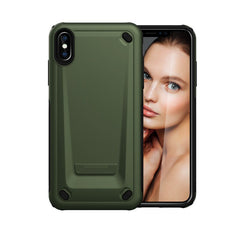 Luxury Strong Hybrid Tough Shockproof Armor Phone Case For iPhone XR XS MAX X 8 7 6 6S Plus Case TPU bumper+Hard PC Cover For XR