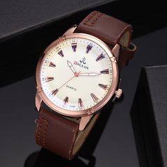 Men Wristwatch Quartz High Quality Leather Blu Ray Glass Watch Man Watches Mens 2019 Men Wristwatch Clock relogio masculino