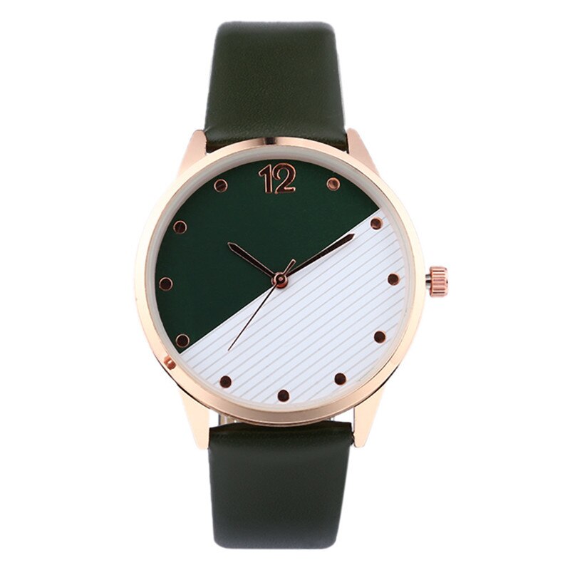Creative New Dial 2 Colors Female Watch Line Point Wristwatches Excellent Quality Women's Watches Best Sellers Simple Horloge@50