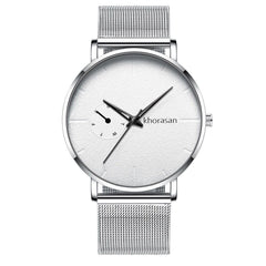 Man Quartz Watches High-end Blue Glass Life Waterproof Distinguished Watch Man Reloj Hombre 2019 Men Wristwatch Clock