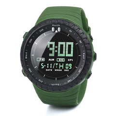 New Luxury Sports Watch Men Analog Digital  Silicone  Sport Horloges Wrist Watches Men Relogio Masculino High Quality Clock@50
