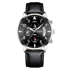 Men Watches Luxury Military Sports Analog Sport Leather Quartz Watch Man Montre Homme 2019 erkek kol saati horloges mannen