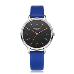 Business Women's Watches Fashion Scale Disc Ladies Quartz Movement Wristwatch Casual Leather Strap  Clock Zegarki Damskie@50