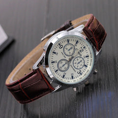 Men Watch Belt Sport Quartz Hour Wrist Analog Watch Mens Reloj Hombre 2019 men wristwatch clock relogios masculinos