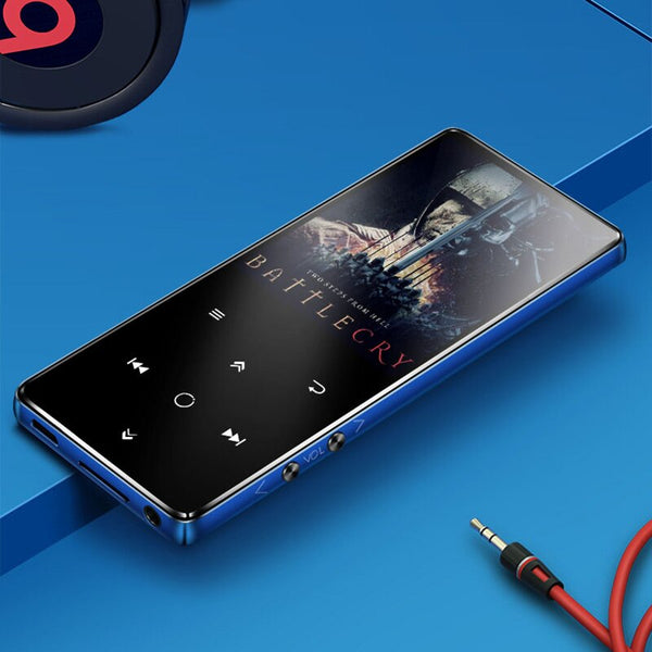 Bluetooth 4.2 touch screen MP4 player  with FM radio recording E-book Video playback Portable Slim Lossless Sound walkman