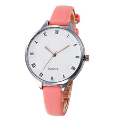 DISU Women Wrist Watch Casual Checkers Faux Leather Ladies Watches women's watch analog quartz vogue Relogio Feminino