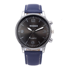 Men Wrist Watch Business Leather Strap Sports Simulated Quartz watch mens new arrival in men wrist watches wristwatch mens