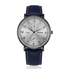 DISU Men Watches Stylish And Simple Temperament Belt unique watch for men relogios masculino