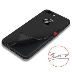 360 Full body Shockproof Phone Case For iphone XS Max 6 6s 7 8 plus Soft Silicone Cover On for iPhone 8 7 Plus X Plus cases
