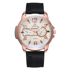 Men Wristwatch Quartz High Quality Leather Blu Ray Glass Watch Man Reloj Hombre 2019 Men Wristwatch Clock relogio masculino