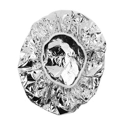10pcs Suction Aluminum Foil Waterproof Ultra-thin Sets of Oil Bath Hoods Nourishing Dry Disposable Shower Cap Baking Oil Hair