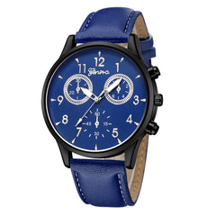 DISU Men's Wrist Watch Leather Military Casual Analog Quartz Business watch man watches mens 2019 relogios masculino