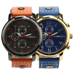 Men's Watches Sports Quartz Luxury Leather Wristwatch Mens Reloj Hombre 2019 clock men relogios masculinos