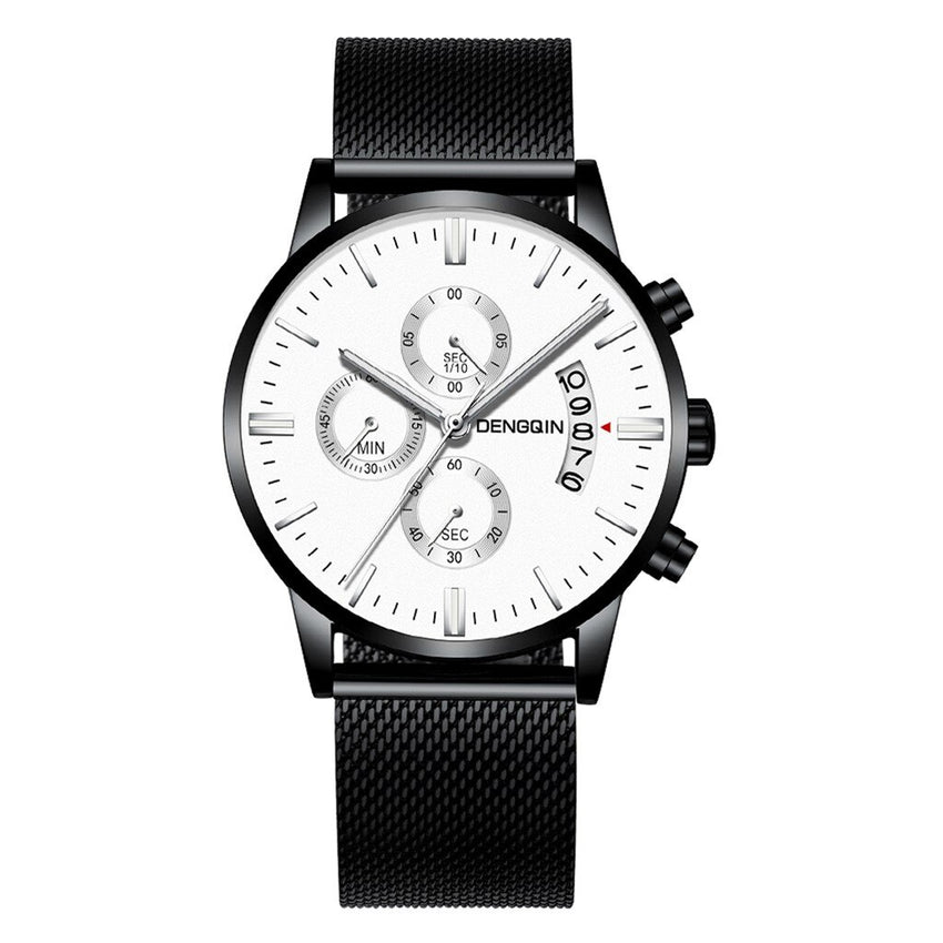 Man Watches Luxury Quartz Stainless Steel Dial Casual Bracelet Watch Man Watches Mens 2019 Men Wristwatch Clock
