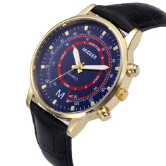Men Watch Business Leather Strap Sports Fashion Simulated Quartz Watch Man new arrival in men wrist watches relogios masculinos