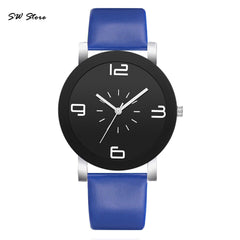 Classic Style Black Sleek Chassis Simple Ladies Reloj De Mujer Clock Watch Women Watches Exquistite Minimalism Luxury Fashion@50
