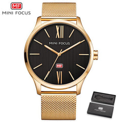 MINI FOCUS Famous Wristwatch Mens Watches Top Brand Luxury Male Clock Men's Watches Quartz Watches Men Clock Relogio Masculino