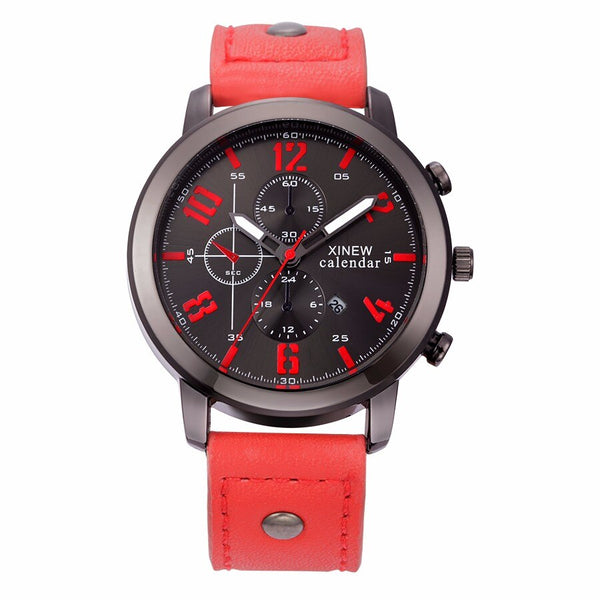 Men Wrist Watch Stainless Steel Sport Analog Quartz Date Waterproof watch man vintage men wristwatch clock mens watches