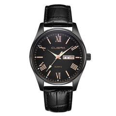 Mens Wrist Watch Military Leather Date Quartz Analog Army Casual Dress watch man new arrival in men wrist watches mens watches