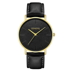Men's Wrist Watch Leather Military Casual Analog Quartz Business Wristwatch Mens big dial watches for men relogio masculino