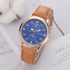Man Wrist Watch Fashion Leather Alloy Analog Quartz Business Watches Mens 2019 Watch Man relogio masculino Men Wristwatch Clock