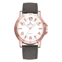 DISU Men Watch High Quality Leather Blu Ray Glass Quartz Watch new arrival in men wrist watches wristwatch mens