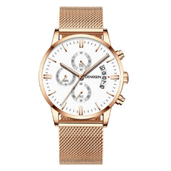 Man Watches Luxury Quartz Stainless Steel Dial Casual Bracelet Watch Man Watches Mens 2019 Men Wristwatch Clock