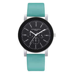 Featured Women Watches Black Scale Disc Business Ladies Quartz Wristwatch Leather Strap Simple Clock Fashion Relojes Mujer@50