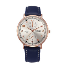 DISU Men Watches Stylish And Simple Temperament Belt unique watch for men relogios masculino