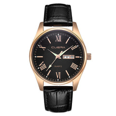 Mens Wrist Watch Military Leather Date Quartz Analog Army Casual Dress watch man new arrival in men wrist watches mens watches