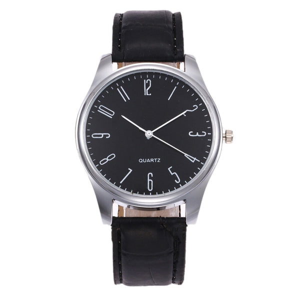 Man Wrist Watch Simple Business Fashion Leather Quartz Wristwatch Mens Relojes Hombre 2019 saat erkekler heren horloge