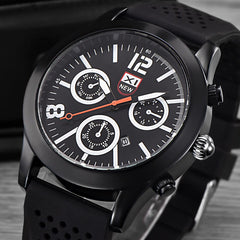 Men's Watches Luxury Black Dial Stainless Steel Date Quartz Analog Sport Wrist Watch Man Relojes Hombre 2019 saat erkek kol saat