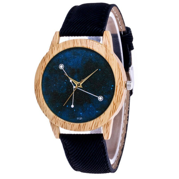 The Dial Is A Temperament Ladies Watch With A Dot On The Characteristic Wood Grain Table Women's Watches Bayan Kol Saaty @50