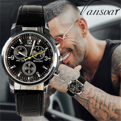 Unisex Men Women Watch Classic Round Metal Dial Leather Strap Watches Analog Quartz Womage Wrist Watch casual relojes gifts