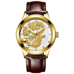 LongFeng Men Watches Table Luminous Gold Color Quartz Ultra-thin Steel Belt man watch 2019 erkek kol saati zegarek meski