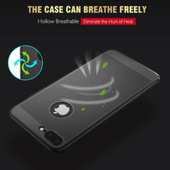 Ultra Slim Phone Case For iPhone 6 6s 7 8 Plus Hollow Heat Dissipation Cases Hard PC For iPhone 5 5S SE Back Cover Coque XS Max