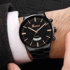 DISU Men Wrist Watch Stainless Steel Quartz Analog Date Sport Watch Man new arrival in men wrist watches wristwatch mens