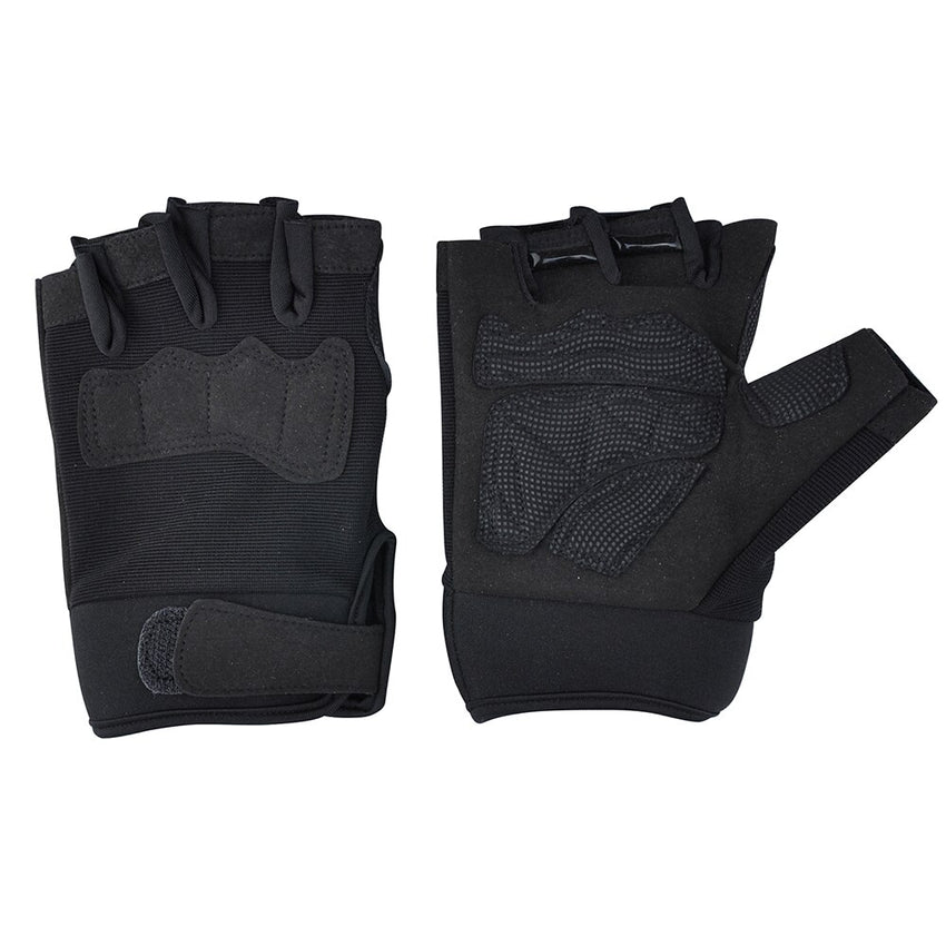 Army Paintball Airsoft Shooting Outdoor Knuckle Half Finger Motorcycle Cycling Gloves Tactical Gloves Fingerless Military P30
