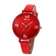Women's Watches Fashion Geneva Brand Roman Numeral Generous Simple Digital Female Watch Montre Femme Acier Inoxydable Saati@ 50