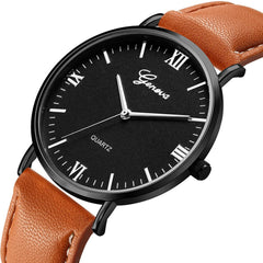Geneva Women Wrist Watch Classic Luxury Stainless Steel Analog Quartz Analog Ladies Watches Fashion Watch 2019 Womens watches