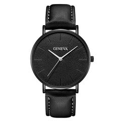 Men's Wrist Watch Leather Military Casual Analog Quartz Business Wristwatch Mens big dial watches for men relogio masculino